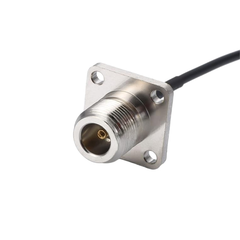 N母头穿墙安装和MCX公头接RG174电缆组件